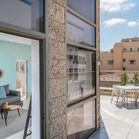 Superbe APT avec terrasse très proche de la mer ! Tel Aviv Esterno foto
